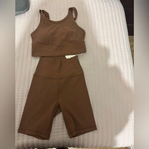 Aerie Offline Biker Shorts Set